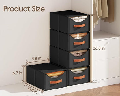 Homsorout Stackable Storage Drawers - Image 3