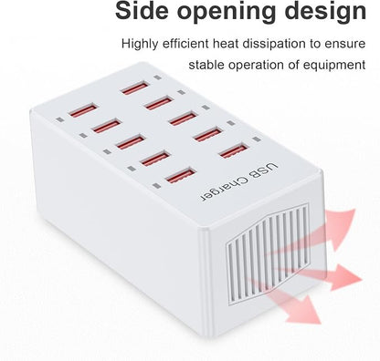 USB Charger 10-Ports Charging Station - Image 4