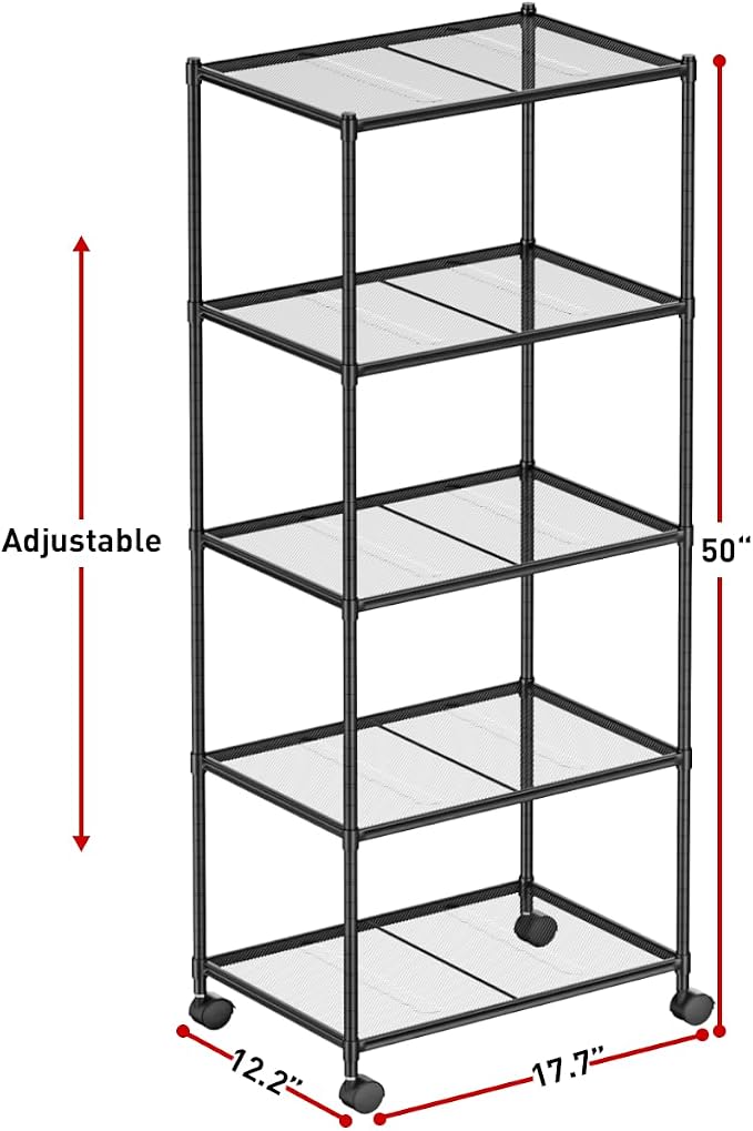 OVICAR Storage Shelf with Wheels - Image 7