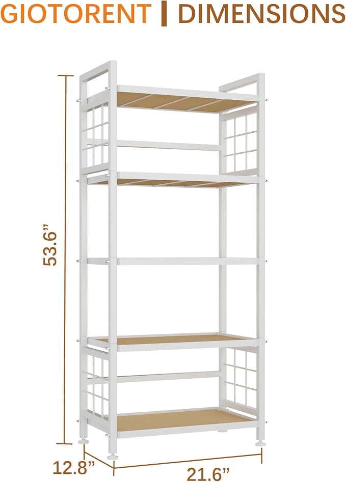GIOTORENT 5-Tier Kitchen Storage - Image 3