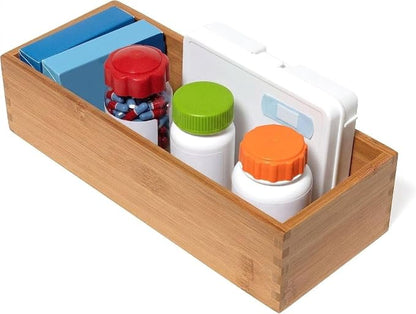 Lipper International Bamboo Utensil Holder Storage Box - Image 10