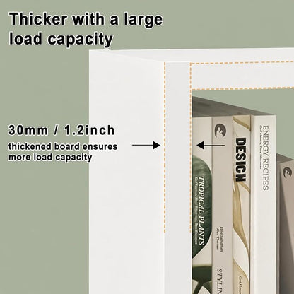 CTESNE【2026 Wooden Thick Frame 4 Cube Storage Organizer Shelf - Image 8