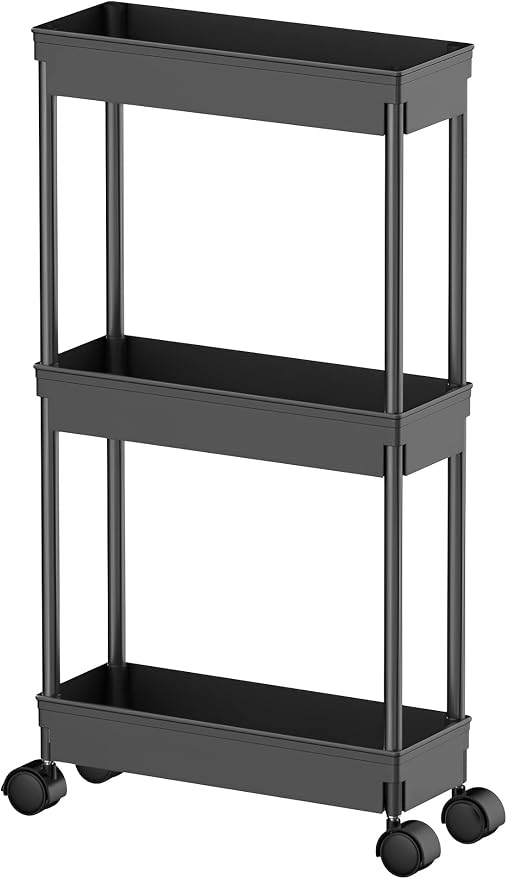 Sooyee 3-Tier Rolling Cart by Sooyee