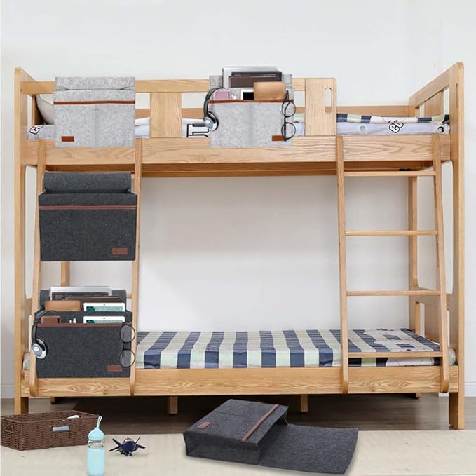 Bedside Caddy, Felt Bedside Storage Organizer, Hanging Storage - Image 5