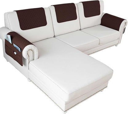 Waterproof Sofa Armrest Cover Headrest Cover by ZGDDPZA
