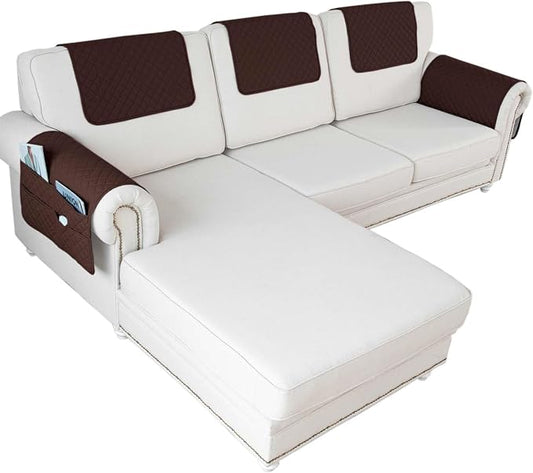 Waterproof Sofa Armrest Cover Headrest Cover by ZGDDPZA