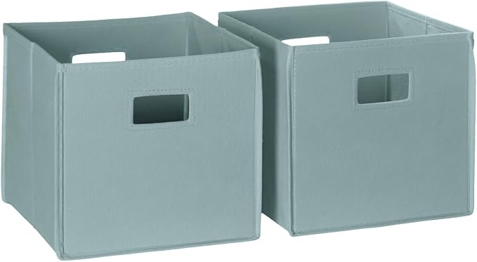 RiverRidge Kids 2pc Fabric Collapsible Storage Cube Organizers by RiverRidgeHome