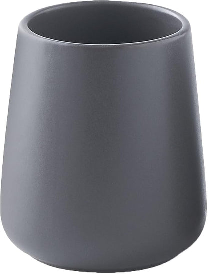 Grey Toothbrush Holder for Bathroom by Eyrozia