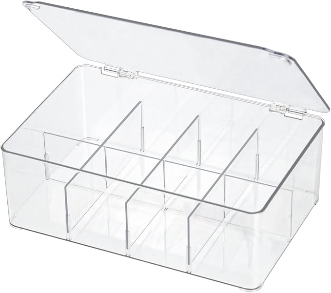 ZEXALOR Clear Tea Bag Organizer, Dresser Organizers Drawer Organzier Storage - Image 8