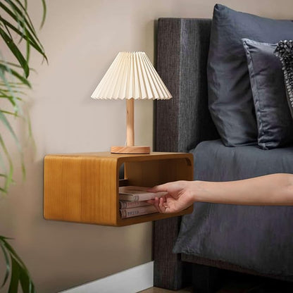 Floating Nightstand, Wall Mounted Bedside Shelf, Handmade Bedroom Furniture - Image 4