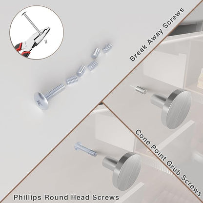2PCS Cabinet Drawer Knobs, Round Pulls - Image 3