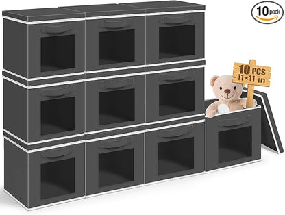 Threehoney 10 Pcs Fabric Storage Cubes by Threehoney