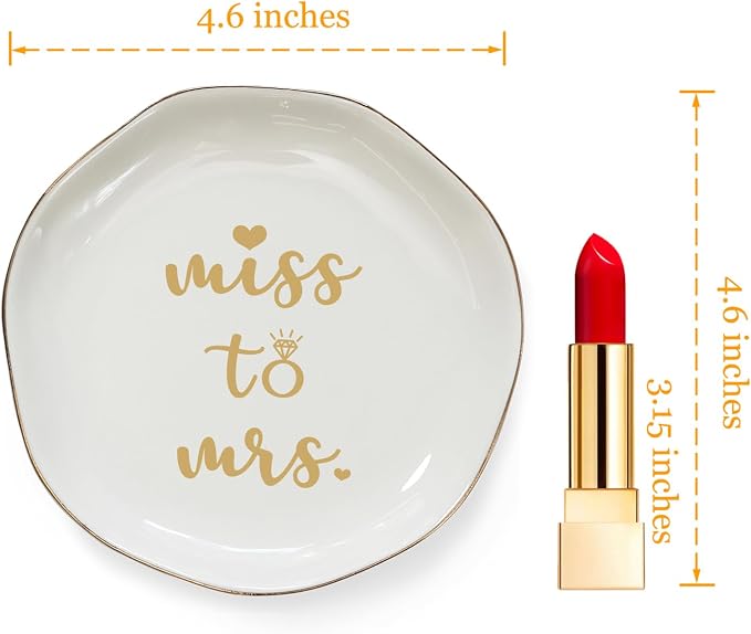 HOME SMILE Miss to Mrs Ring Dish - Image 5