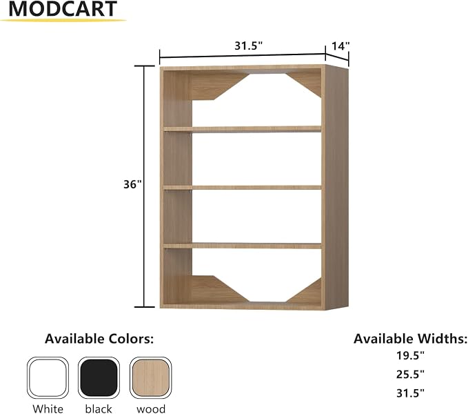 Short Tower Closet Unit, Modular Closet System, Wood Closet System Organizer - Image 2