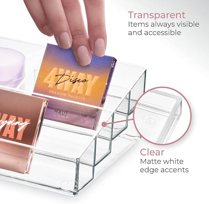 iDesign The Sarah Tanno Collection Plastic Cosmetics and Nail Polish Organizer - Image 5