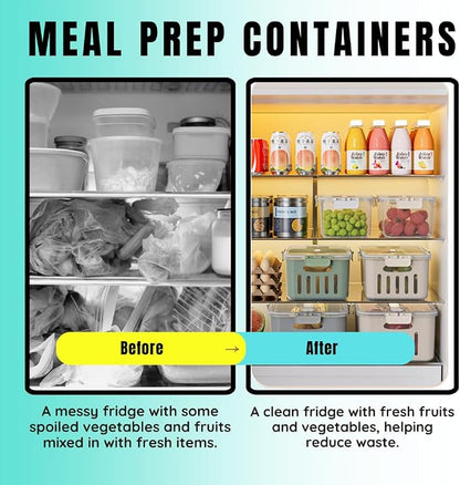 5-Pack Fruit Containers for Fridge Keep Fresh – Airtight Food Containers - Image 6