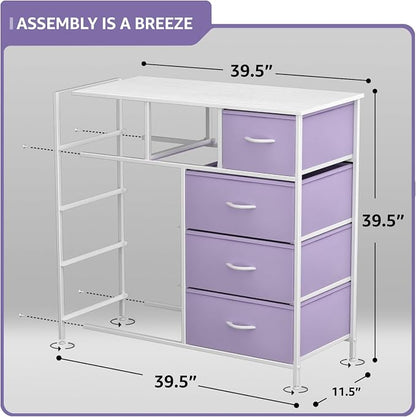 Sorbus Kids Dresser with 9 Drawers - Image 3