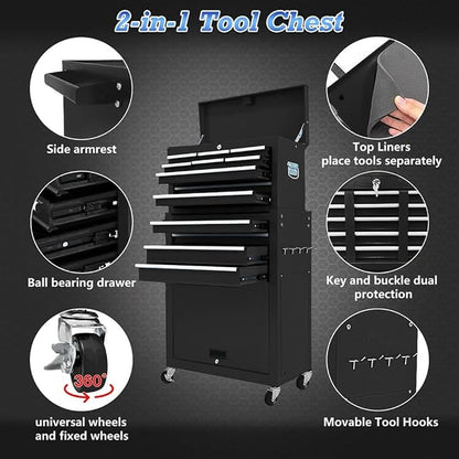 13-Drawer Rolling Tool Chest, Tool box - Image 5