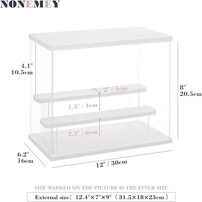 NONEMEY Clear Acrylic Display Case - Image 4
