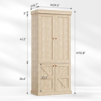 ivaniti 70.8" Tall Bookshelf - Image 7