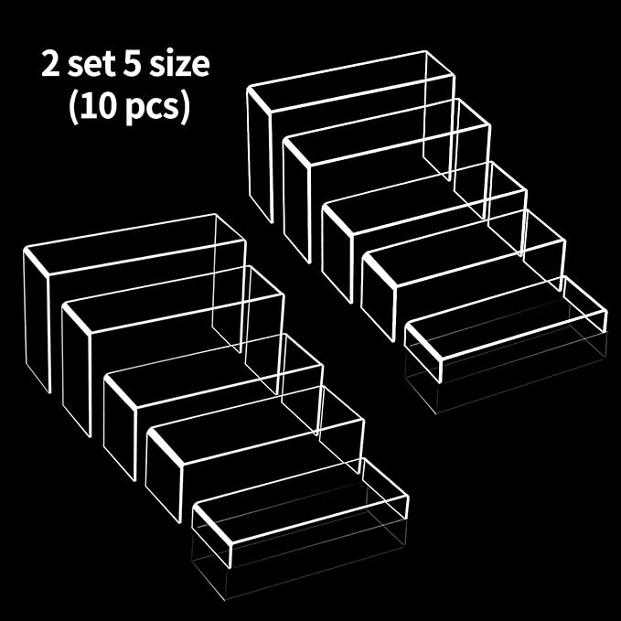 Fixwal 10pcs 2 Set Acrylic Risers - Image 7