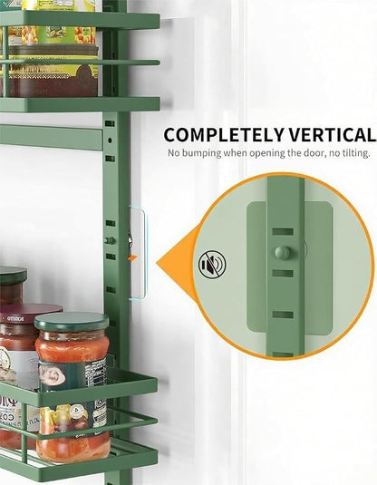 Moforoco Sage Green 9-Tier Over The Door Pantry Organizer, Pantry Organization - Image 5