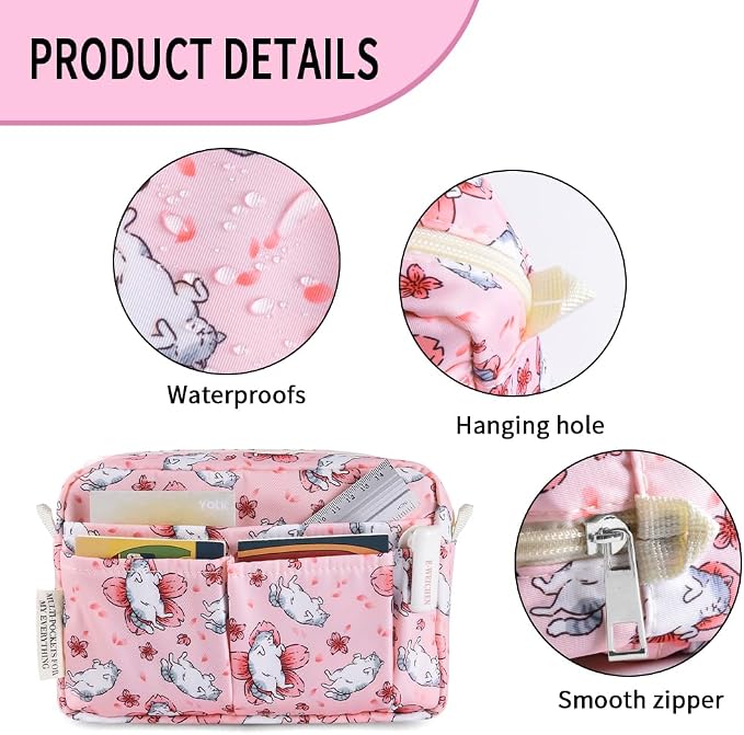 E-WEICHEN Multiple Pockets Portfolio Organizer - Image 5