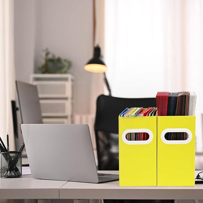 Hanging File Organizer, Cardboard File Folder Organizer - Image 7