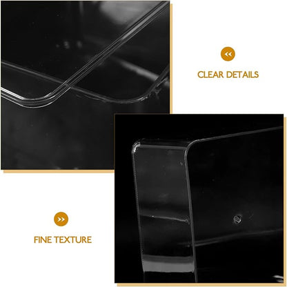 Garneck Stackable Transparent Acrylic Makeup Organizer Box - Image 7