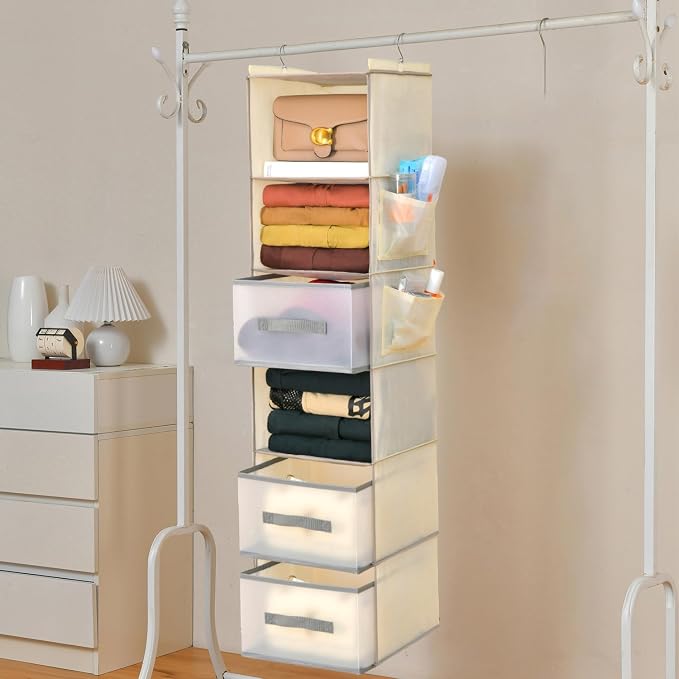 6-Tier Hanging Closet Organizer - Image 2