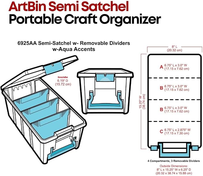 ArtBin 6925AA Semi Satchel - Image 3