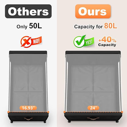 80L Larger Under Bed Storage - Image 2