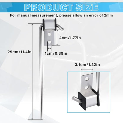 Universal Stainless Steel Exhaust Hanger Heavy-duty Exhaust Hanger Rod Exhaust - Image 2