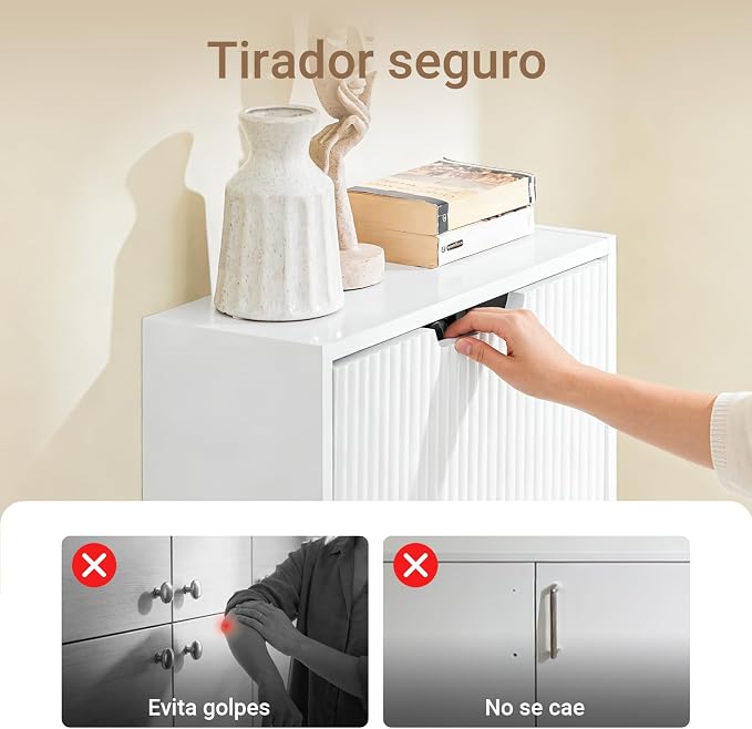 SoBuy Wall Mounted Slim Shoe Cabinet - Image 5