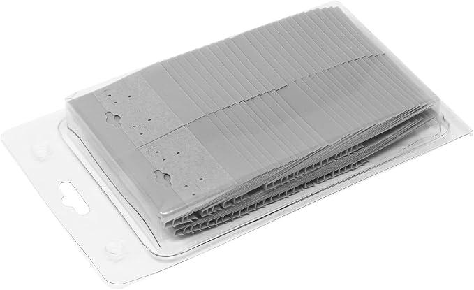 MOOCA Plain 2 x 2 in Gray Hanging Earring Card Holder - Image 8