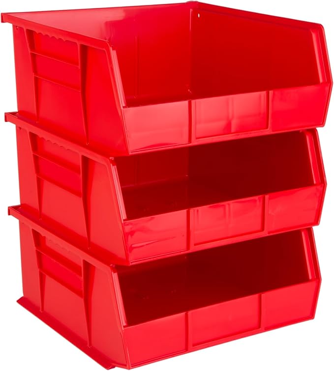 HE HUDSON EXCHANGE 11" x 11" x 5" Plastic Stackable Storage Bin by HudsonExchange