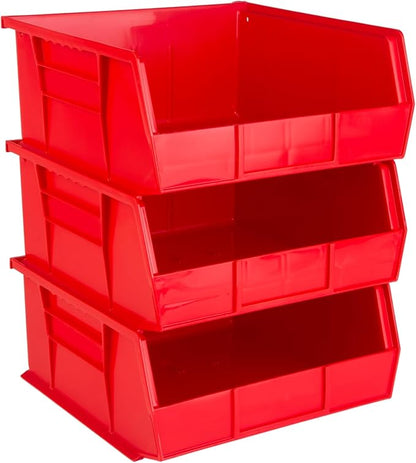 HE HUDSON EXCHANGE 11" x 11" x 5" Plastic Stackable Storage Bin by HudsonExchange