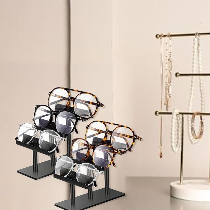 Set Of Two 3 Tier Acrylic Sunglasses Display Stands - Image 5