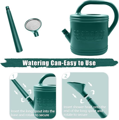 2 Gallon Watering Can, Outdoor Watering Can - Image 5