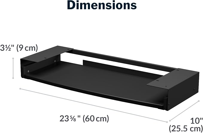 Vari Slide-Out Keyboard Tray – Ergonomic Under-Desk Pull-Out Shelf - Image 7
