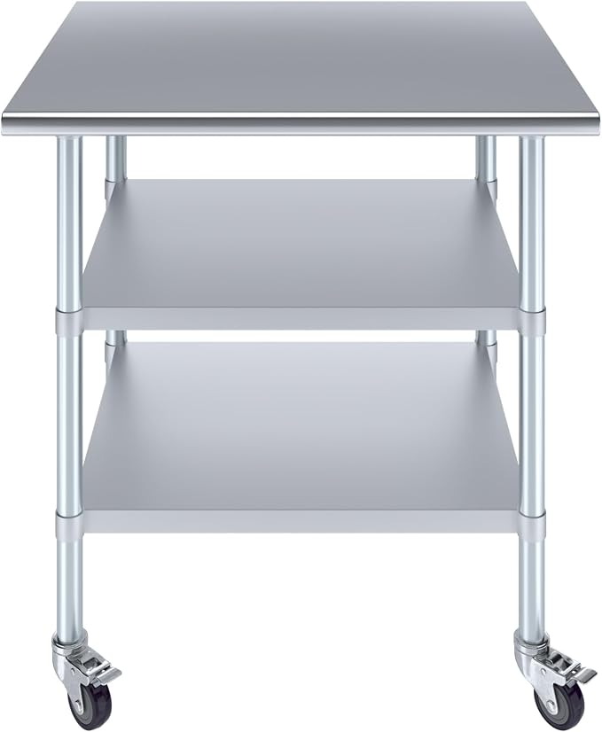 AmGood Stainless Steel Work Table - Image 2