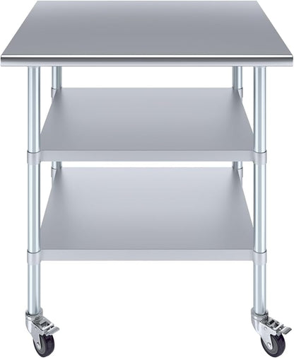 AmGood Stainless Steel Work Table - Image 2