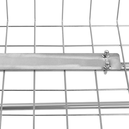 Laundry Cart, Steel Wire Laundry Cart, Laundry Basket - Image 7