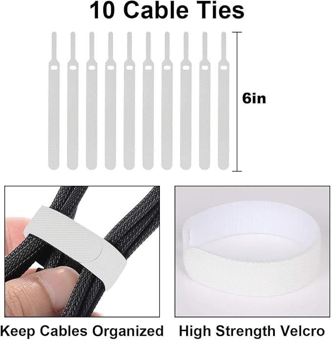 Cable Management Box DUNCHATY 3 Pack Cable Box Organizer - Image 8