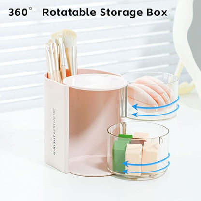 FABROK 2-Layer Clear Hair Accessories Organizer - Image 4