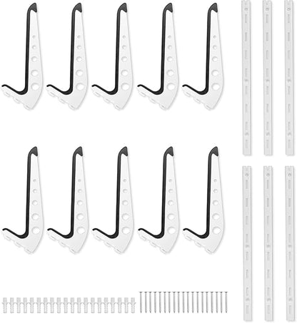 Snowboard Wall Mount, Adjustable 5/6 Board Surfboard Rack, Surfboard Wall - Image 7