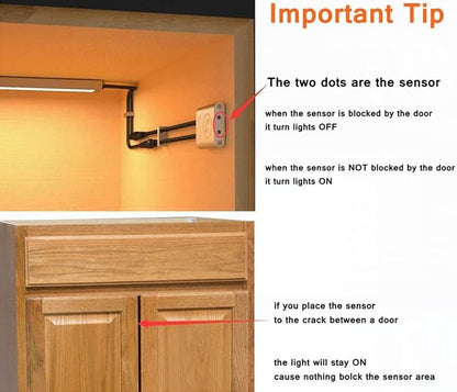 SENSKY Cabinet Lighting Kit Flexible LED Strip Lights Kit - Image 5