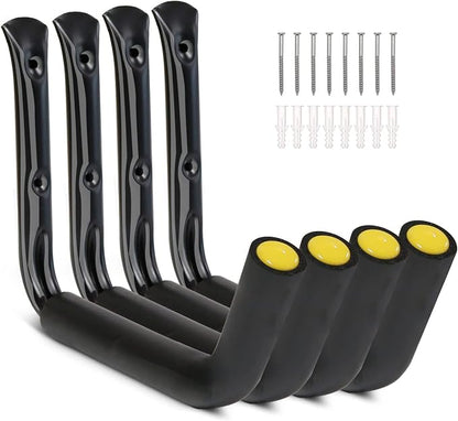 GEEDAR 100 LB Capacity Heavy Duty Garage Storage Hooks Kayak Storage Hanger by Well-Arranged