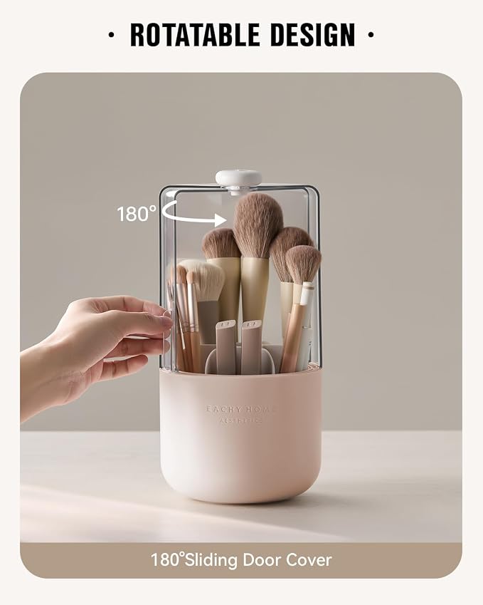 EACHY Makeup Brush Holder 360° Rotating - Image 3
