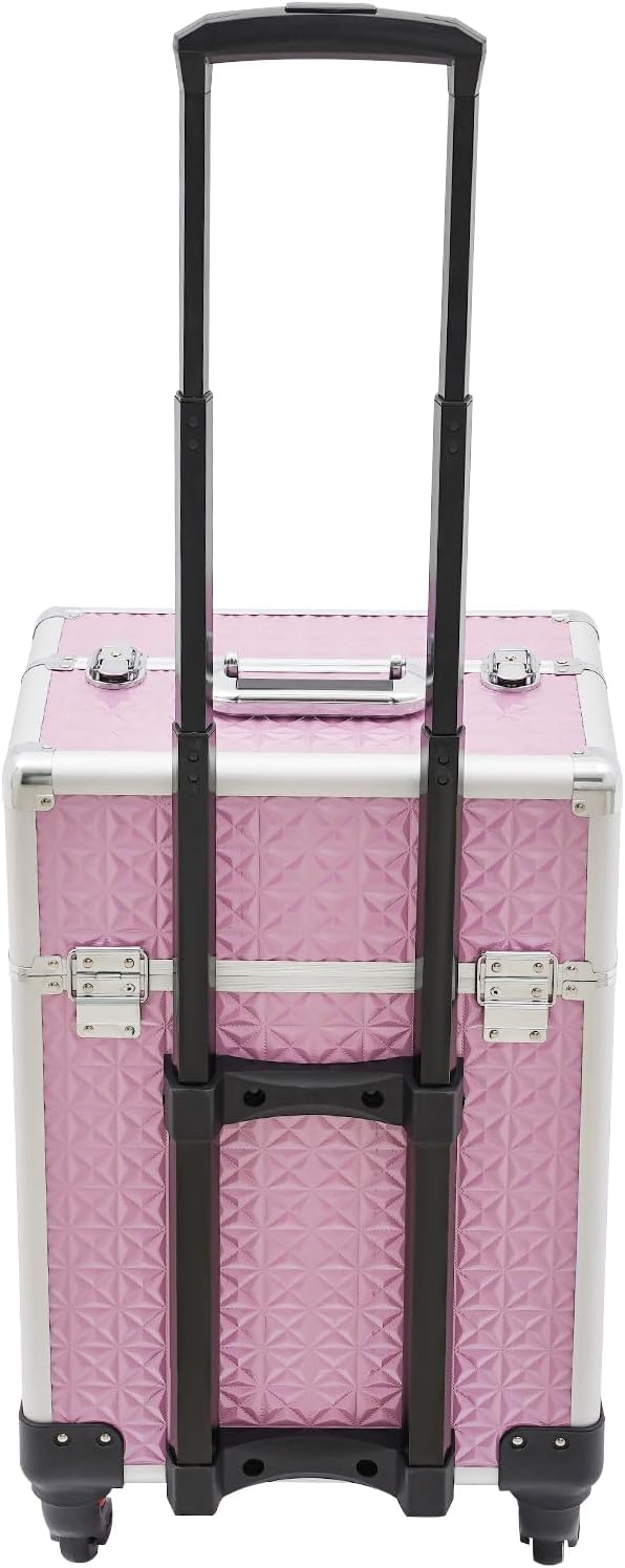 Professional Rolling Makeup Train Case - Image 2